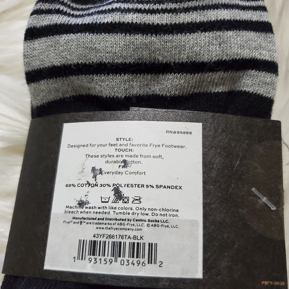Frye everyday no show socks - Picture 3 of 3